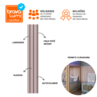 Painel Ripado Laminado Eva Autocolante 10cm Linha Play Rosa |